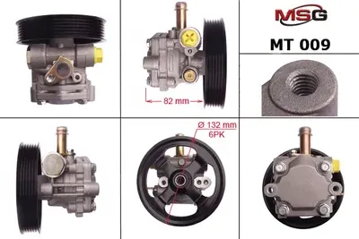 Насос гидроусилителя новый Mitsubishi Outlander 2003-2006 MT009 (MSG). Артикул MT009