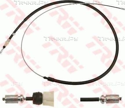 Трос ручника (тросик ручного тормоза) TRW. Артикул GCH2626