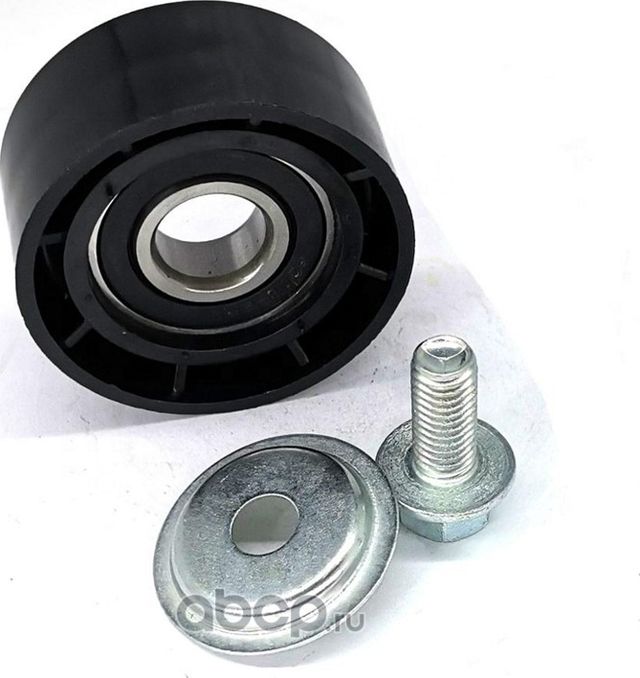 Натяжной ролик (натяжитель) приводного поликлинового ремня Nissan. Артикул 1192500Q0M