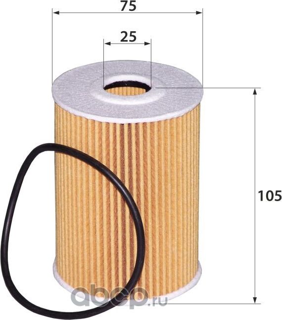 O-206 AY110-NS002 (масляная вставка) (RB-Exide). Артикул O206