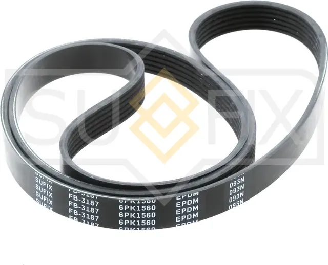 Ремень поликлиновый 6PK1560 (Sufix). Артикул FB-3187