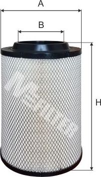 Воздушный фильтр MFilter. Артикул A 577
