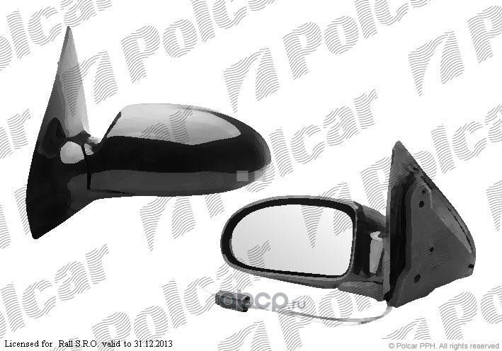 FORD FOCUS DAWDBWDNWDFW, 09.98-11.04 ЗЕРКАЛО  (Polcar). Артикул 3201511M
