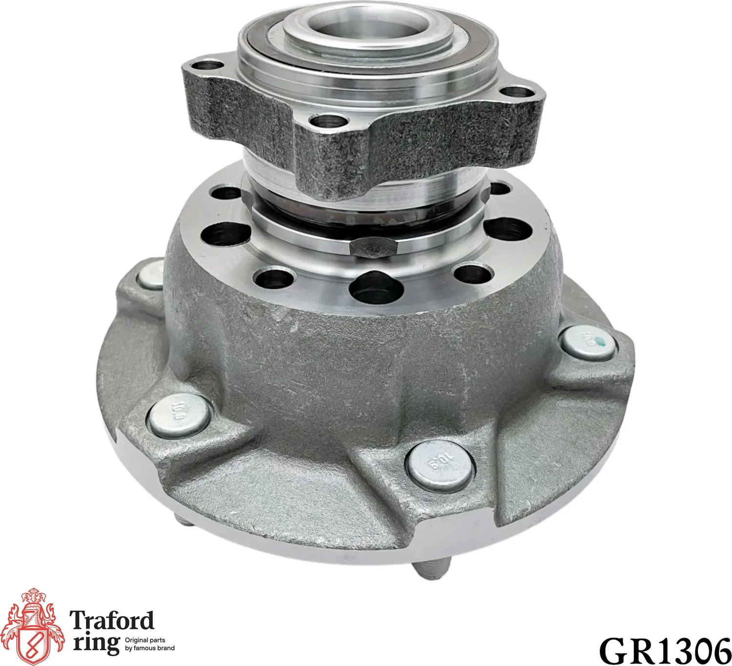 Ступица Ford Transit (13-) задн. привод сдв. шины (перед. в сборе с подшип.) (Traford Ring). Артикул GR1306