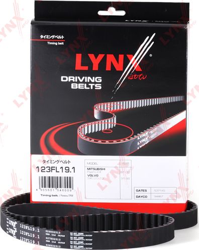 Ремень ГРМ LYNXauto. Артикул 123FL19.1