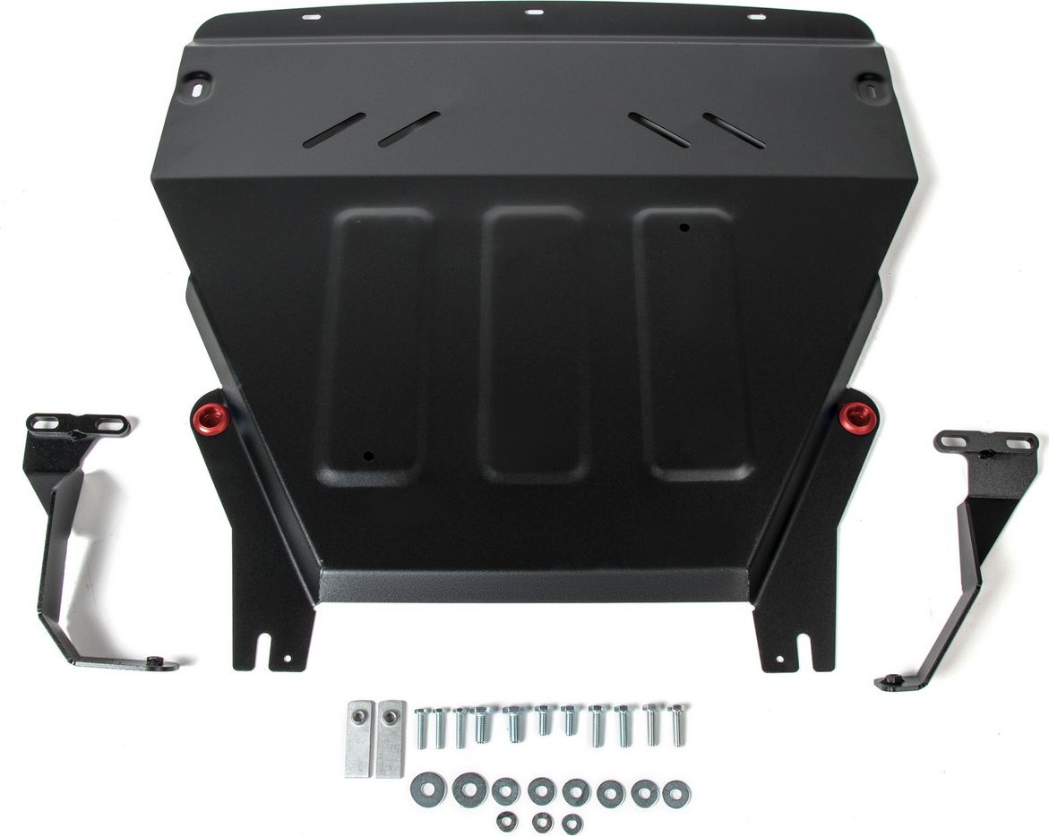 Защита АвтоБРОНЯ для картера и КПП Ford EcoSport I рестайлинг 2017-2026. Артикул 111.01870.1