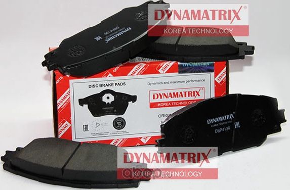 Колодки тормозные дисковые (Dynamatrix-Korea) Dynamatrix-Korea. Артикул DBP4136