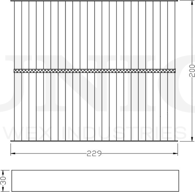 Фильтр салона (Unio). Артикул FLT-40141