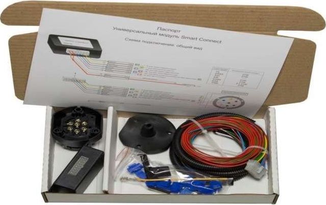 Комплект электрики AvtoS Smart Connect SC-07 универсальный с блоком согласования. Артикул SC-07