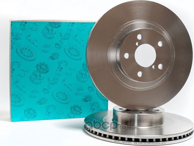Диск тормозной передний (Absel). Артикул SU421004