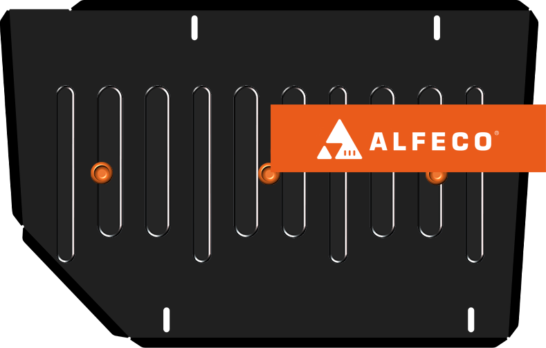 Защита Alfeco для топливного бака GAC GS5 FWD 2020-2026. Артикул ALF.49.02