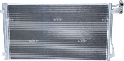 Радиатор кондиционера (конденсатор) NRF для Volkswagen Sharan II 2011-2026. Артикул 350374