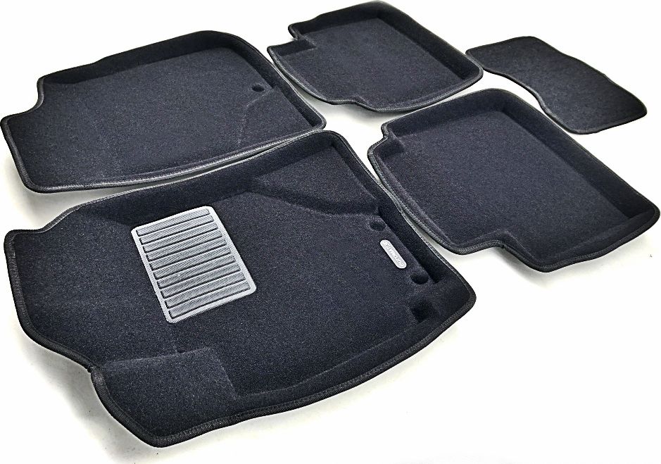 Коврики текстильные Euromat 3D Business для салона Geely Emgrand 7 2016-2020. Артикул EMC3D-001402