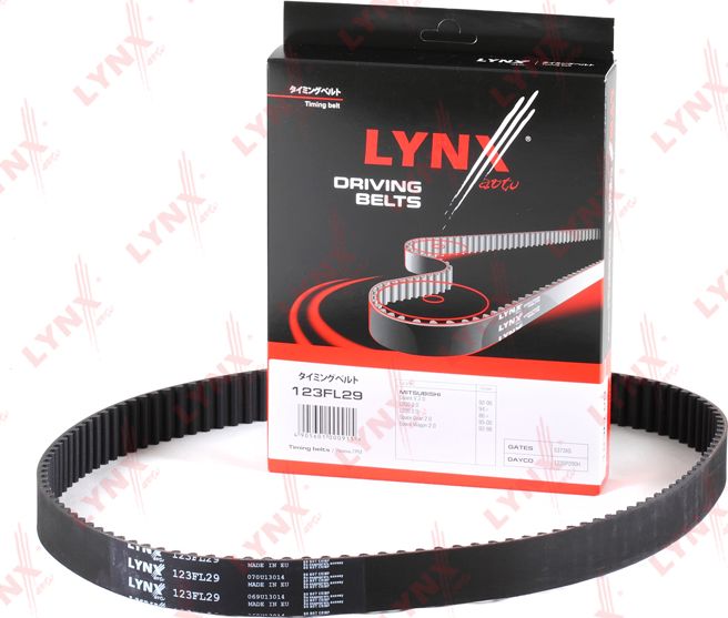 Ремень ГРМ LYNXauto. Артикул 123FL29