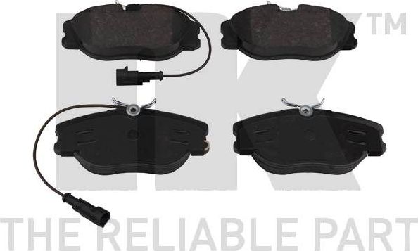 Тормозные колодки NK. Артикул 222350