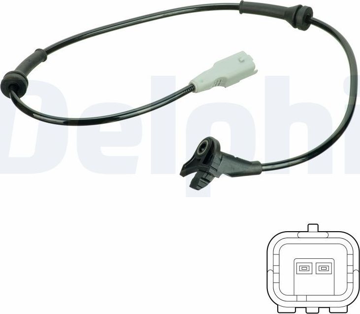 Датчик ABS Delphi. Артикул SS20745