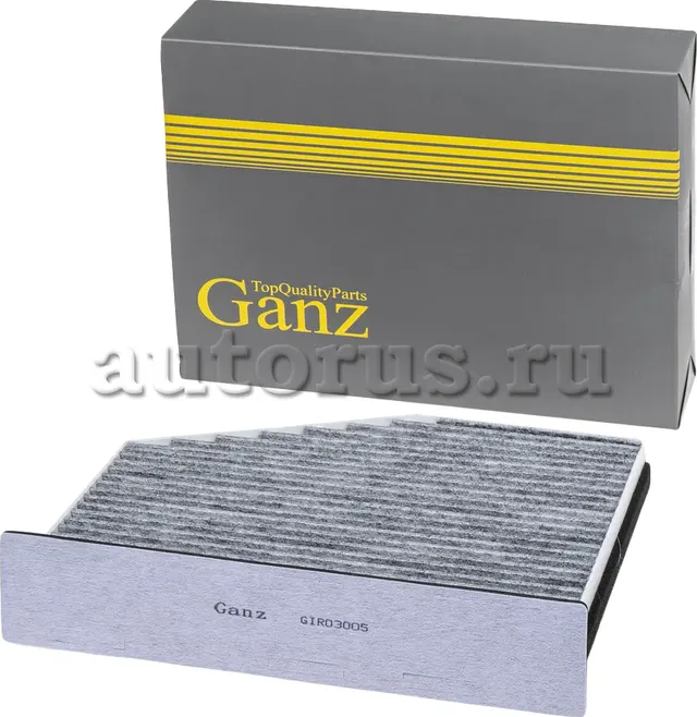 Фильтр салонный (Ganz). Артикул GIR03005