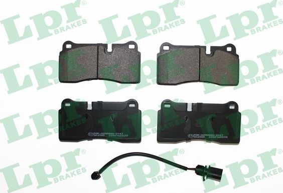 Тормозные колодки LPR. Артикул 05P2235