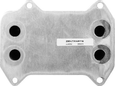 Радиатор масляный (маслоохладитель) для двигателя Zentparts для DAF XF 95 2002-2006. Артикул Z19602