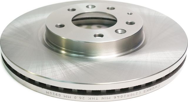 Тормозной диск Cworks передний для Mazda CX-7 I 2007-2013. Артикул C210R2046