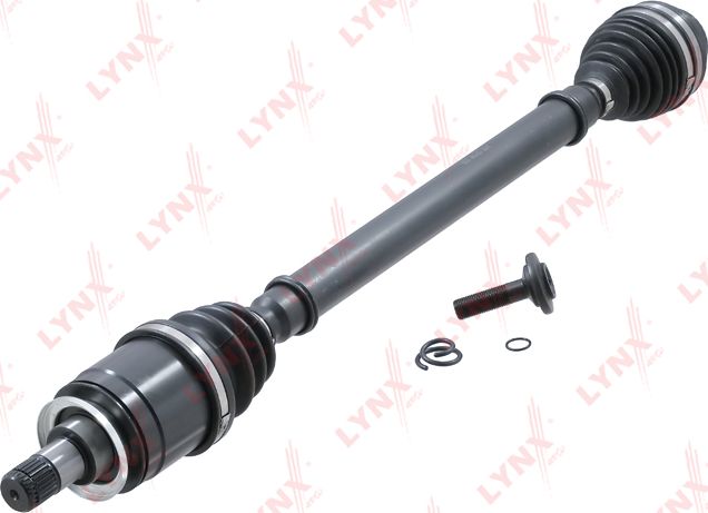 Полуось (привод в сборе, приводной вал) LYNXauto. Артикул CD-1383