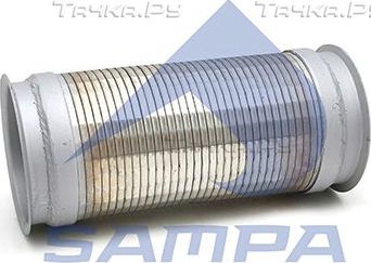 Гофра глушителя Sampa для Scania G 2004-2015. Артикул 043.336