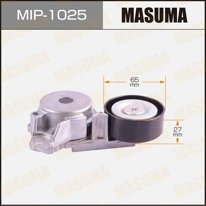 Натяжной ролик (натяжитель) приводного клинового зубчатого ремня Masuma для Toyota Corolla E210 2019-2024. Артикул MIP-1025