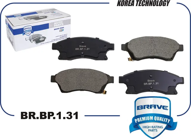 Колодка тормозная передняя (Brave) Brave. Артикул BR.BP.1.31