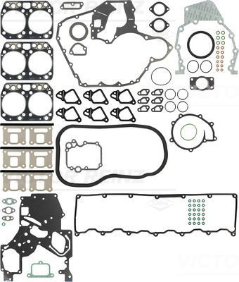 Прокладки двигателя (комплект) Victor Reinz для MAN TGM 2005-2026. Артикул 01-27660-23