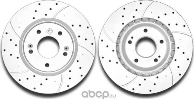 Тормозной диск Gerat DSK-F165P (передний) Platinum Gerat. Артикул DSKF165P