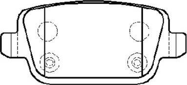 Тормозные колодки HSB. Артикул HP9971