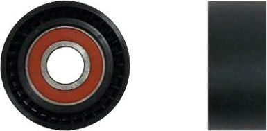 Натяжной ролик (натяжитель) приводного поликлинового ремня Denckermann (полимерный материал) для Renault Megane I 1996-2003. Артикул P226008