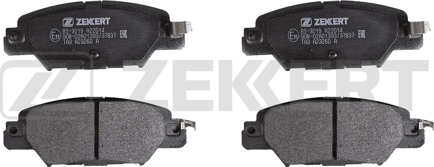 Тормозные колодки Zekkert. Артикул BS-3019