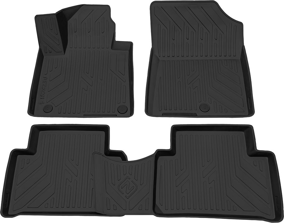 Коврики полиуретанновые Rezkon для салона Hyundai Santa Fe IV рестайлинг 2021-2026. Артикул 0520045550