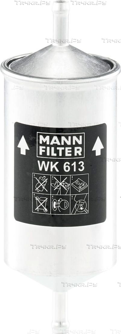 Топливный фильтр Mann-Filter для Opel Kadett C 1975-1979. Артикул WK 613