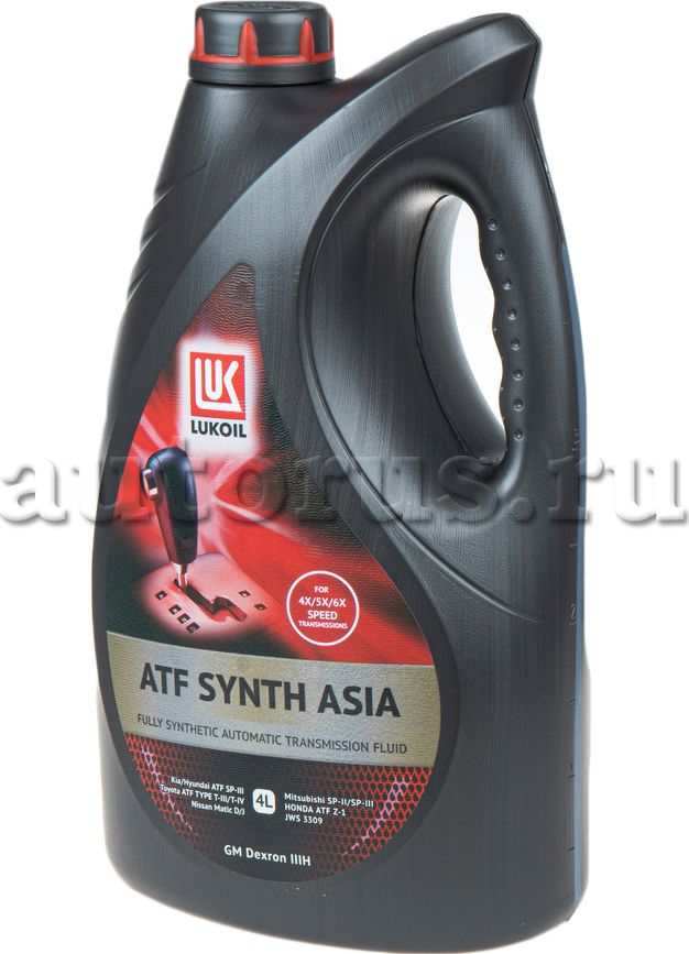 Масло трансмиссионное синтетическое LUKOIL ATF SYNTH ASIA 4L 3132621. Артикул 3132621