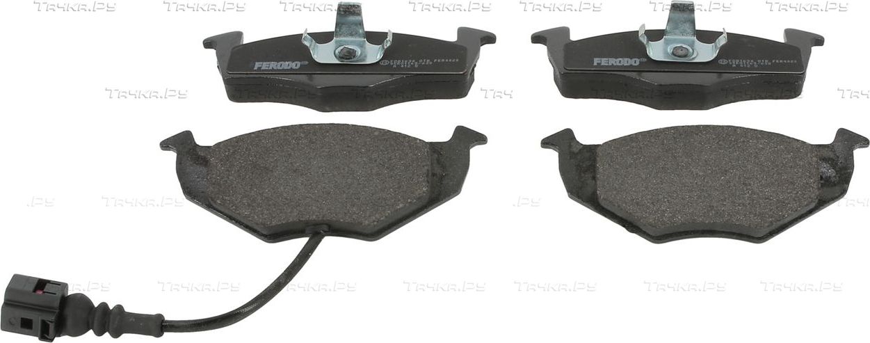Тормозные колодки Ferodo Premier Eco Friction передние для Volkswagen Polo IV 2002-2007. Артикул FDB1634