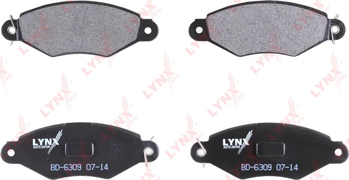 Тормозные колодки LYNXauto. Артикул BD-6309