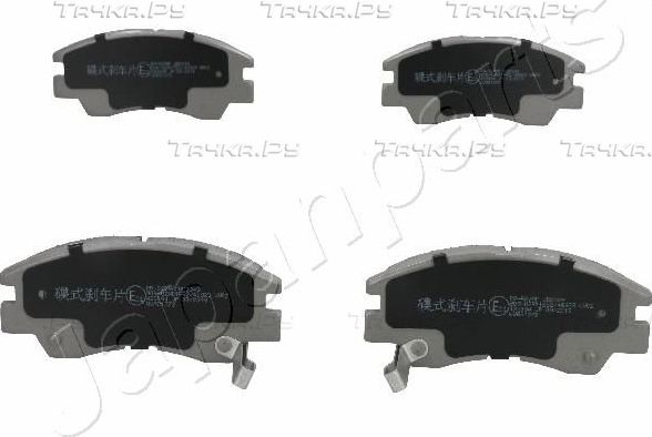 Тормозные колодки Japanparts. Артикул PA-527AF
