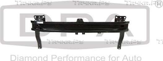 Усилитель бампера DPA передний для Volkswagen Golf VII 2014-2026. Артикул 88071333602
