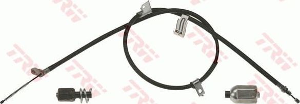 Трос ручника (тросик ручного тормоза) TRW. Артикул GCH504