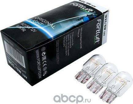 7515 ЛАМПА W215W 12V W3X16Q ORIGINAL LIGHT (Fortluft). Артикул 7515
