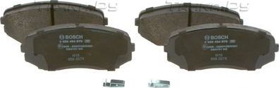 Тормозные колодки Bosch (Low-Metallic) передние для Mazda CX-7 I 2007-2014. Артикул 0 986 494 879