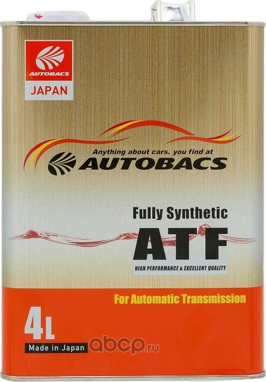 Масло трансмиссионное AUTOBACS ATF FS 4L. Артикул A00033244
