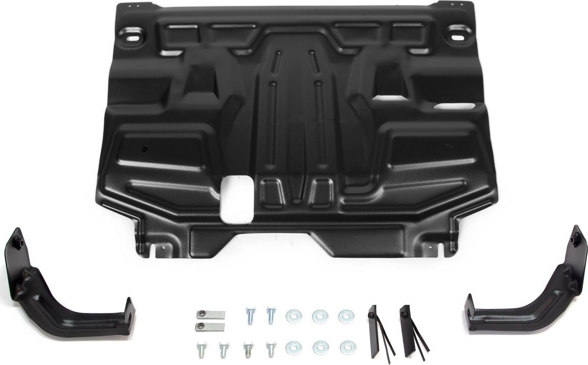 Защита AutoMax для картера и КПП Skoda Rapid II поколение 2020-2026. Артикул AM.5877.2