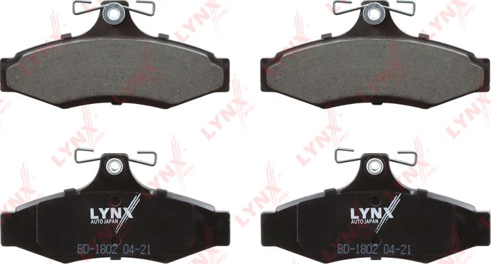 Тормозные колодки LYNXauto. Артикул BD-1802