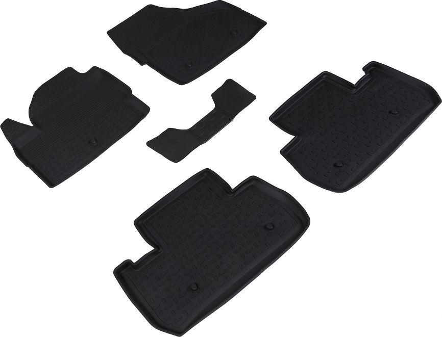 Коврики резиновые Seintex с высоким бортиком для салона Land Rover Freelander II 2006-2014. Артикул 83458