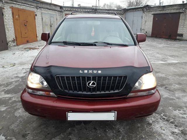 Дефлектор VT52 для капота (c облицовкой радиатора) Lexus RX I 300330350400h 1997-2003. Артикул LX02VT
