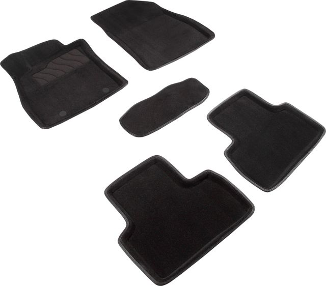 Коврики Seintex 3D ворсовые для салона Nissan Juke 2011-2014. Артикул 83733