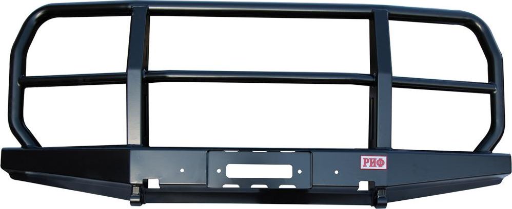 Бампер силовой РИФ передний усиленный с защитной дугой для УАЗ Буханка 3741, 3909, 2206, 3962 1990-2026. Артикул RIF452-10602